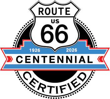 Route 66 Centennial Certified logo
