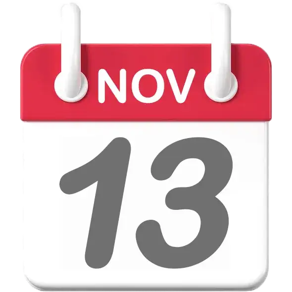 November 13