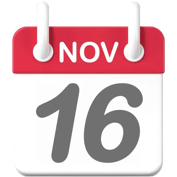 November 16